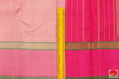 Kanchipuram Silk Saree - Handwoven Pure Silk - PV G 4079 Archives - Silk Sari - Panjavarnam