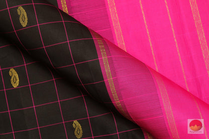 Kanchipuram Silk Saree - Handwoven Pure Silk - PV G 4083 Archives - Silk Sari - Panjavarnam