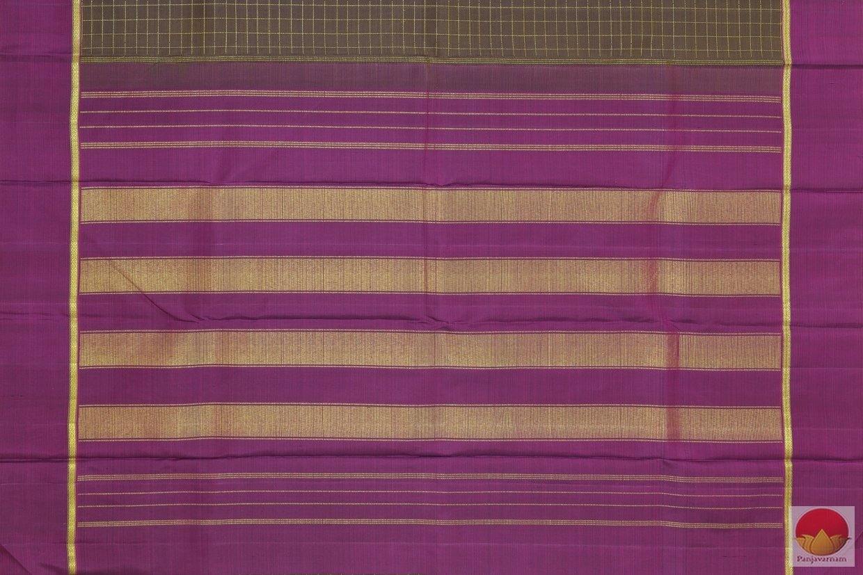 Kanchipuram Silk Saree - Handwoven Pure Silk - PV G 4084 - Archives - Silk Sari - Panjavarnam