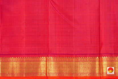 Kanchipuram Silk Saree - Handwoven Pure Silk - PV J 540 - Silk Sari - Panjavarnam