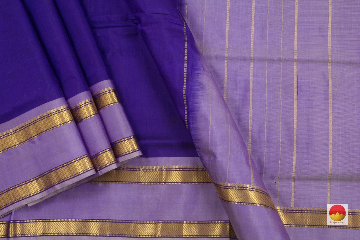Kanchipuram Silk Saree - Handwoven Pure Silk - PV NYC SS 114 - Silk Sari - Panjavarnam
