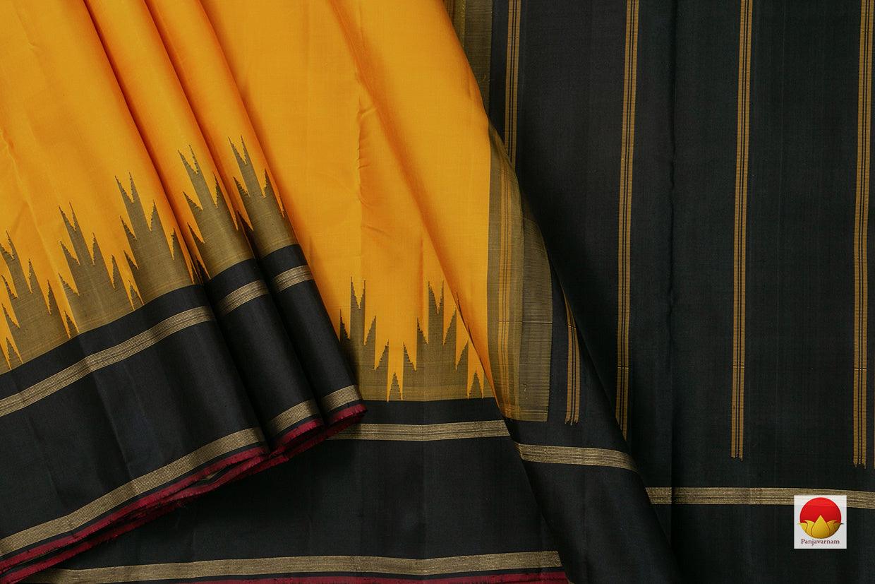 Kanchipuram Silk Saree - Handwoven Pure Silk - PV RM NZ 405 - Silk Sari - Panjavarnam