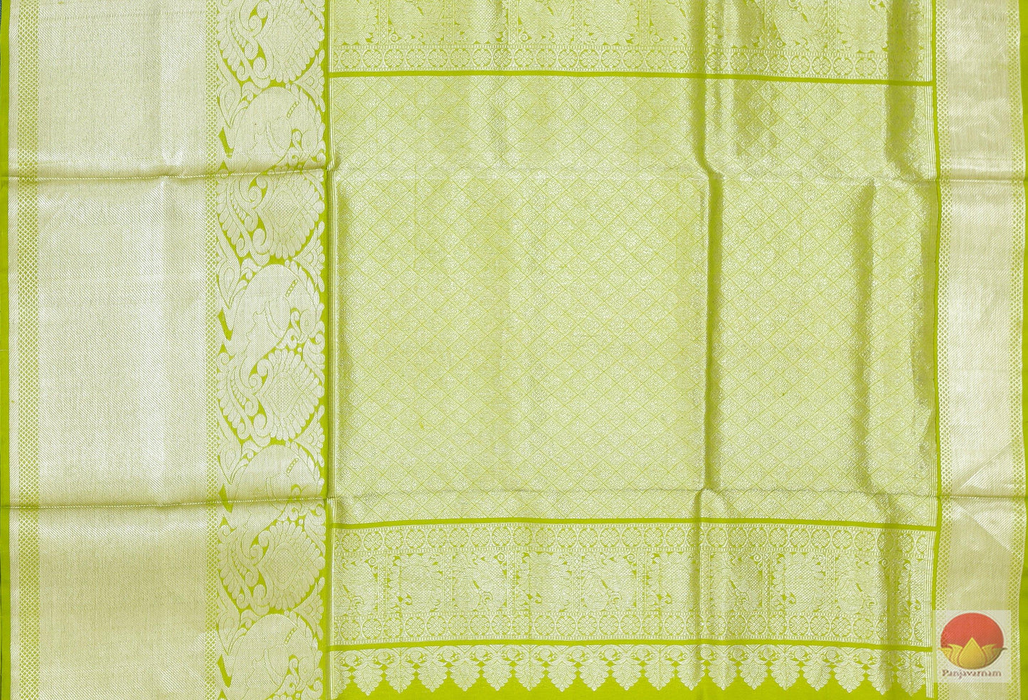 Kanchipuram Silk Saree - Handwoven Pure Silk - Silver Zari - PV SVS 2065 Archives - Silk Sari - Panjavarnam