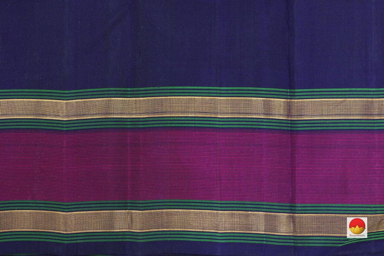 Kanchipuram Silk Saree - Handwoven Pure Silk - Temple Border - PV SH NZ 205 - Archives - Silk Sari - Panjavarnam