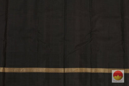 Kanchipuram Silk Saree - Handwoven Pure Silk - Temple Korvai Border - PV SH NZ 169 - Archives - Silk Sari - Panjavarnam