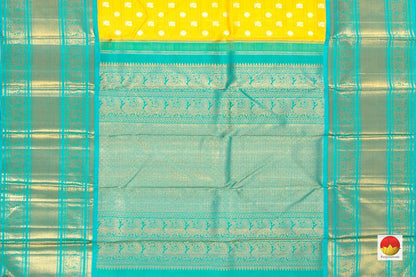 Kanchipuram Silk Saree - Handwoven Silk - Pure Zari - PV SRI 5327 - Silk Sari - Panjavarnam