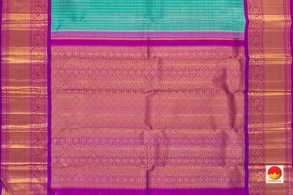 Kanchipuram Silk Saree - Handwoven Silk - Pure Zari - PV SRI 5721 - Silk Sari - Panjavarnam