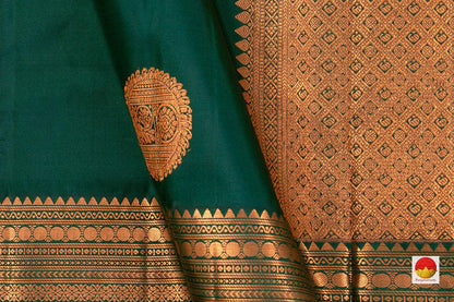 Kanchipuram Silk Saree - Handwoven Silk - Pure Zari - PV SRI 5754 - Silk Sari - Panjavarnam