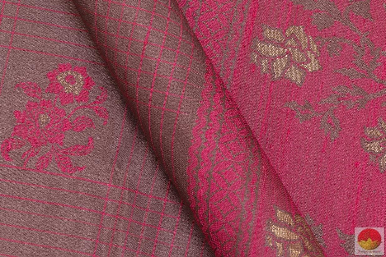Kanchipuram Silk Saree - Handwoven Soft Silk - PV ASB 165 Archives - Silk Sari - Panjavarnam