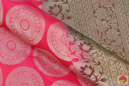 Kanchipuram Silk Saree - Handwoven Soft Silk - PV G 4193 - Archives - Silk Sari - Panjavarnam