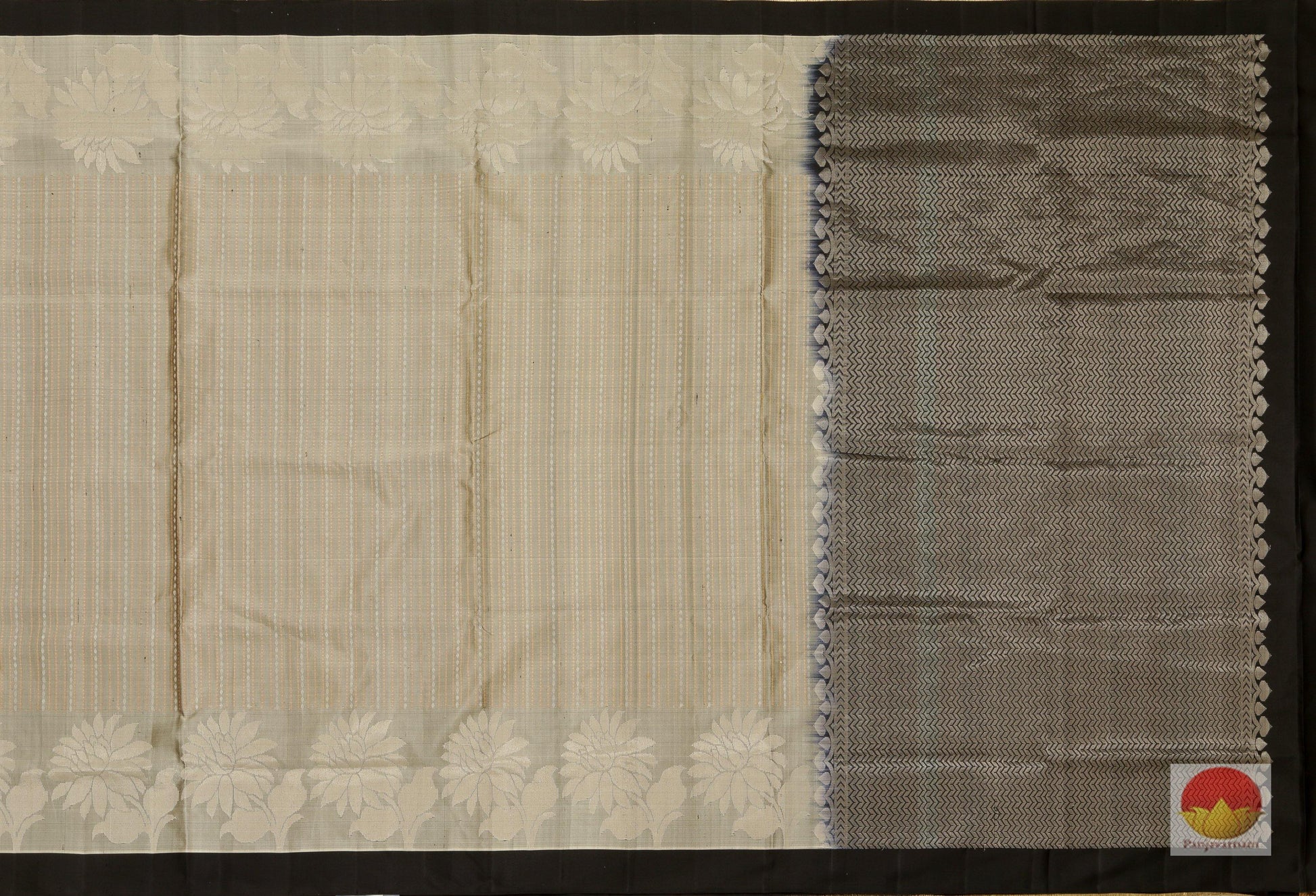 Kanchipuram Silk Saree - Handwoven Soft Silk - PVASB 55 Archives - Silk Sari - Panjavarnam