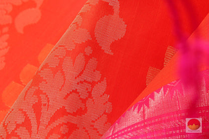 Kanchipuram Silk Saree - Handwoven Soft Silk - PVG 4035 Archives - Silk Sari - Panjavarnam