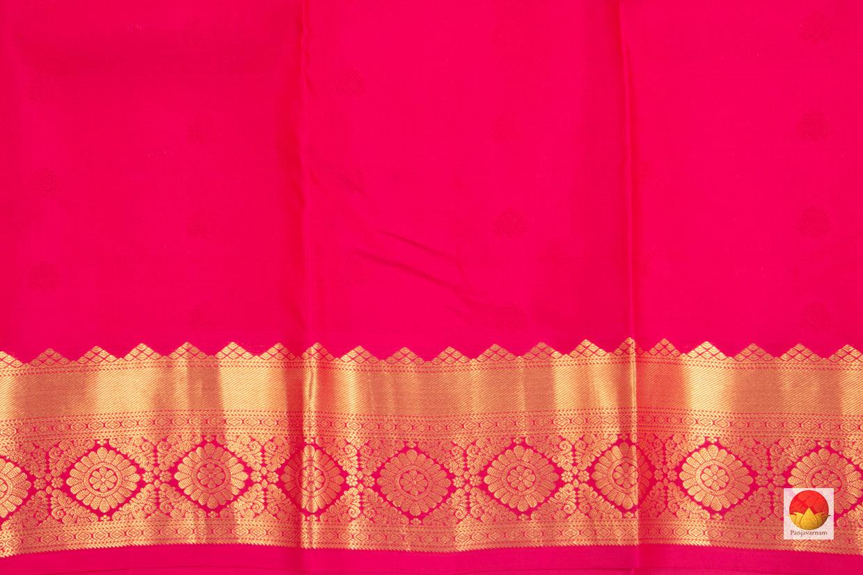 Kanchipuram Silk Saree - Pure Silk - PV NYC 144 - Silk Sari - Panjavarnam