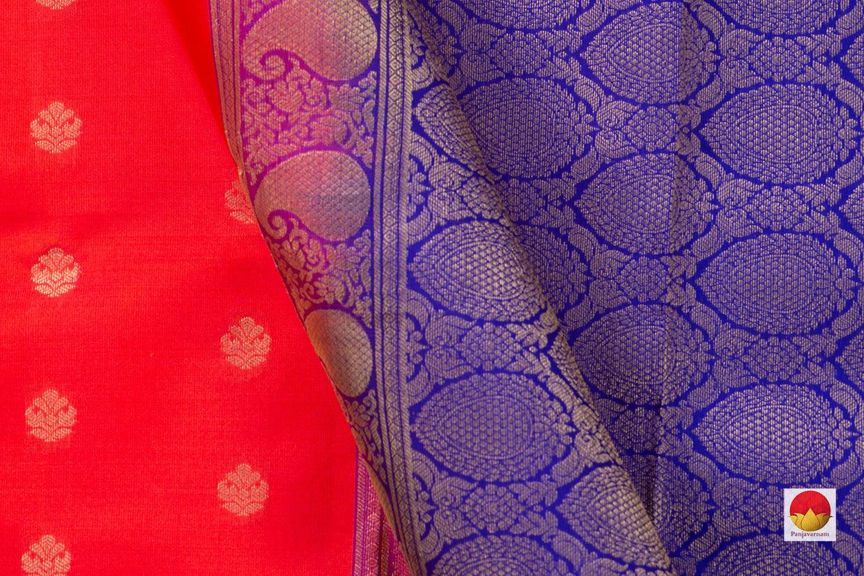 Kanchipuram Silk Saree -Pure Silk - PV NYC 544 - Silk Sari - Panjavarnam