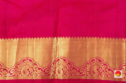Kanchipuram Silk Saree - Pure Silk - PV NYC 551 - Silk Sari - Panjavarnam