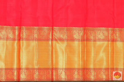 Kanchipuram Silk Saree - Pure Zari - Pure Silk - Chakram & Paisley - PV G 1986 Archives - Silk Sari - Panjavarnam