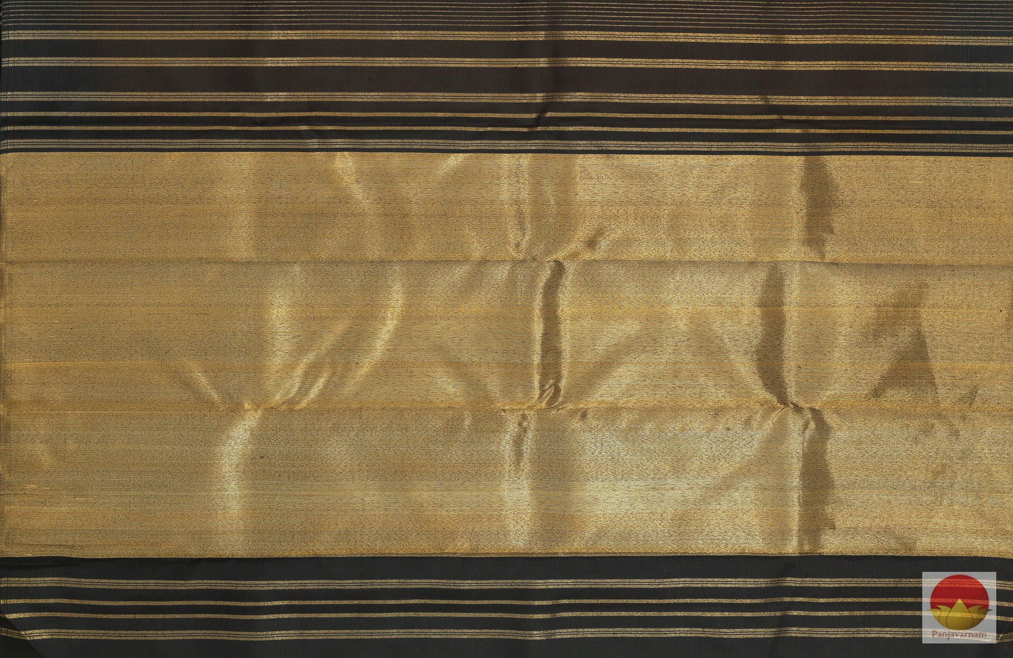 Kanchipuram Silk Saree - Vaira Oosi - Borderless Handwoven Pure Silk - Pure Zari - PV G 1944 Archives - Silk Sari - Panjavarnam
