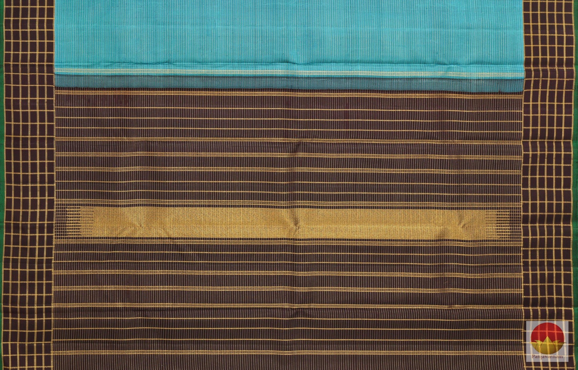 Kanchipuram Silk Saree - Vaira Oosi - Handwoven Pure Silk - Pure Zari - PV G 2005 - Archives - Silk Sari - Panjavarnam