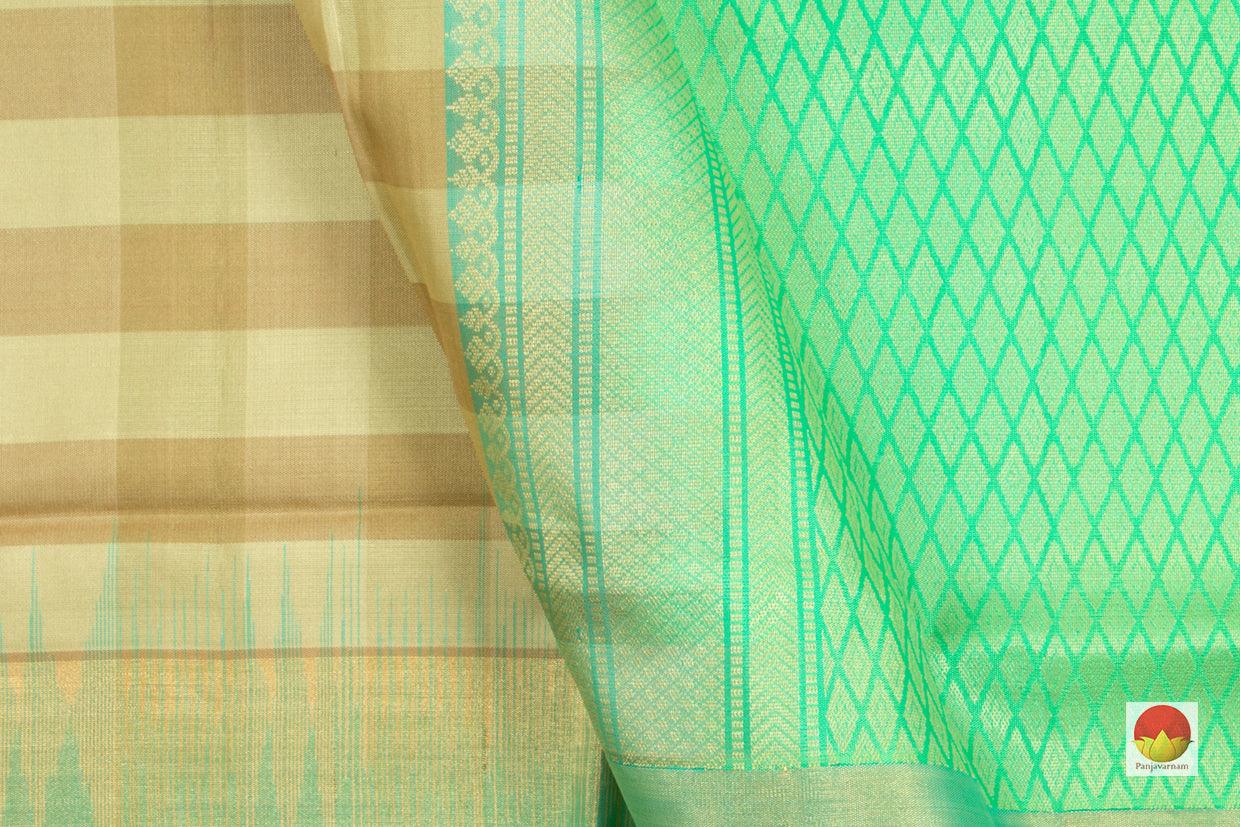 Kanchipuram Soft Silk Saree - Pure Silk - PV NYC 117 - Silk Sari - Panjavarnam