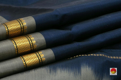 Kanchipuram Soft Silk Saree - Pure Silk - PV NYC 119 - Silk Sari - Panjavarnam