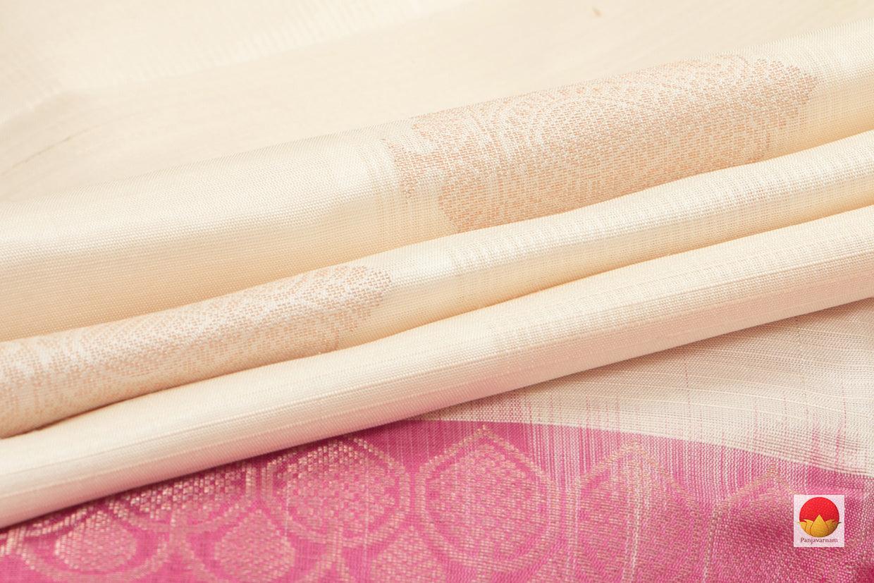 Kanchipuram Soft Silk Saree - Pure Silk - PV NYC 123 - Silk Sari - Panjavarnam