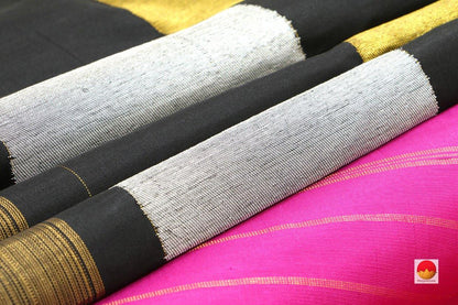 Kanjivaram Silk Saree - Handwoven Pure Silk - Pure Zari - PV 1002 - Silk Sari - Panjavarnam