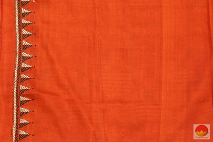 Kantha Work - Handwoven Pure Tussar Silk Saree - PT 69 Archives - Tussar Silk - Panjavarnam