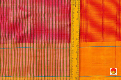 Koranadu Silk Cotton Saree - Handwoven - PV ABI 47863 - Silk Cotton - Panjavarnam