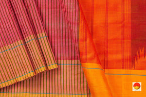 Koranadu Silk Cotton Saree - Handwoven - PV ABI 47863 - Silk Cotton - Panjavarnam PV ABI 47862