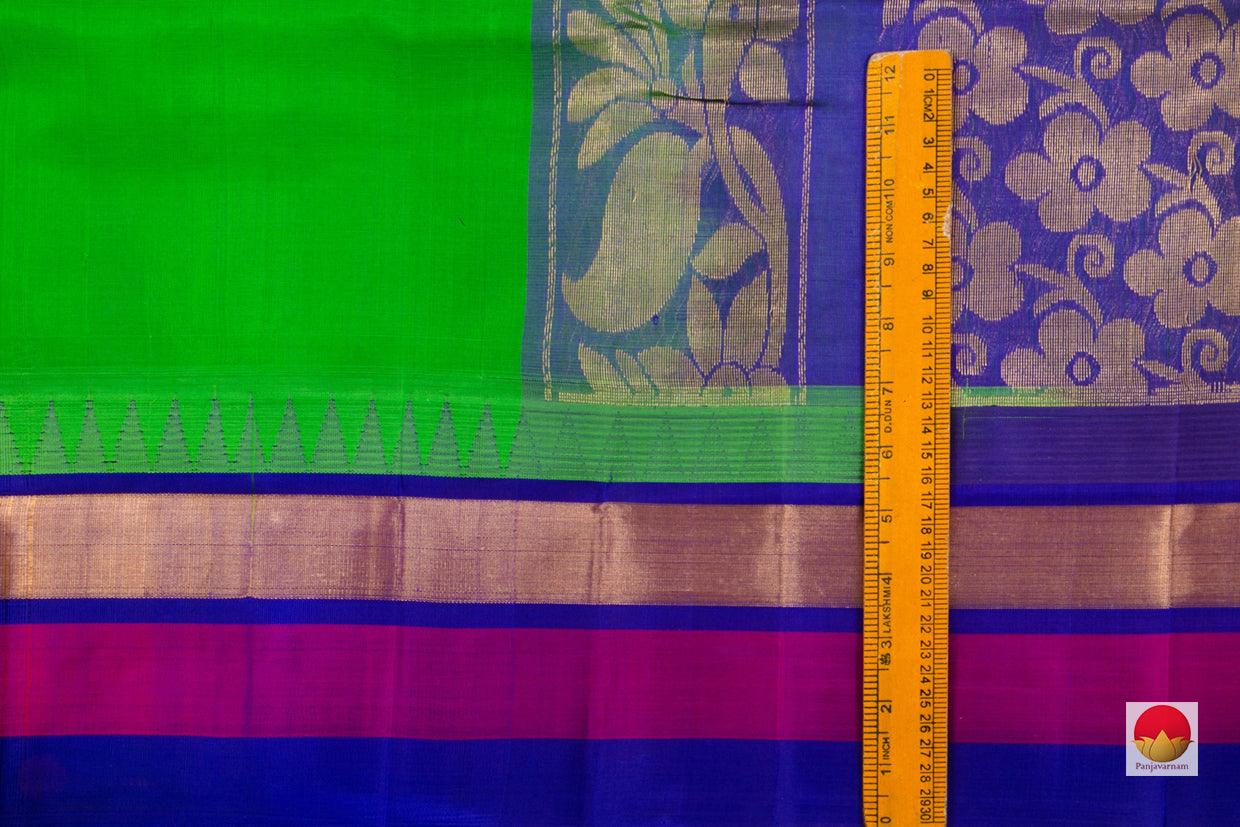 Korvai Border Silk Cotton - Handwoven - PSCA 1029 - Saris & Lehengas - Panjavarnam