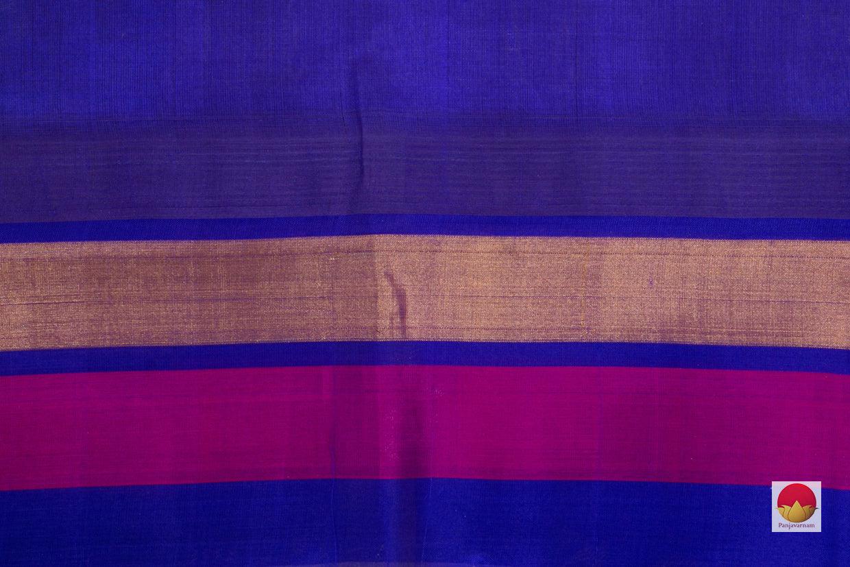 Korvai Border Silk Cotton - Handwoven - PSCA 1029 - Saris & Lehengas - Panjavarnam