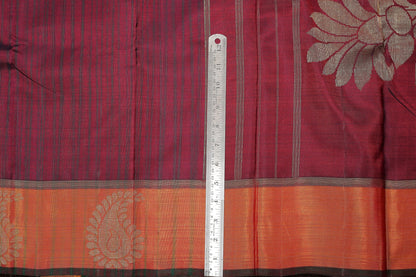 Light Weight Handwoven Kanjivaram Pure Silk Saree - PVA 0418 1317 - Silk Sari - Panjavarnam