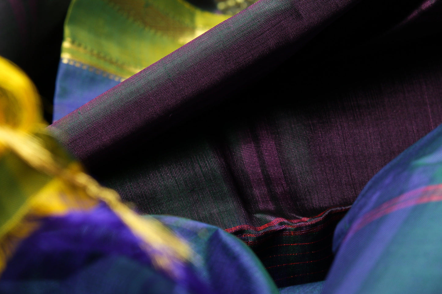 Light Weight Kanjivaram Pure Silk Saree - Handwoven Silk - PVM 0318 1274 - Silk Sari - Panjavarnam