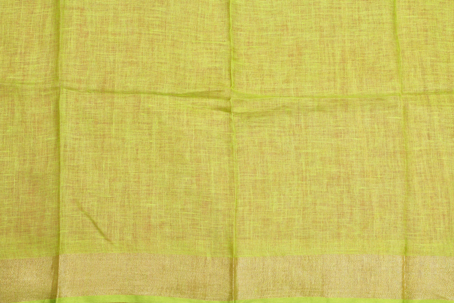 Handwoven Linen Saree - PL 43 - Panjavarnam Linen Sari
