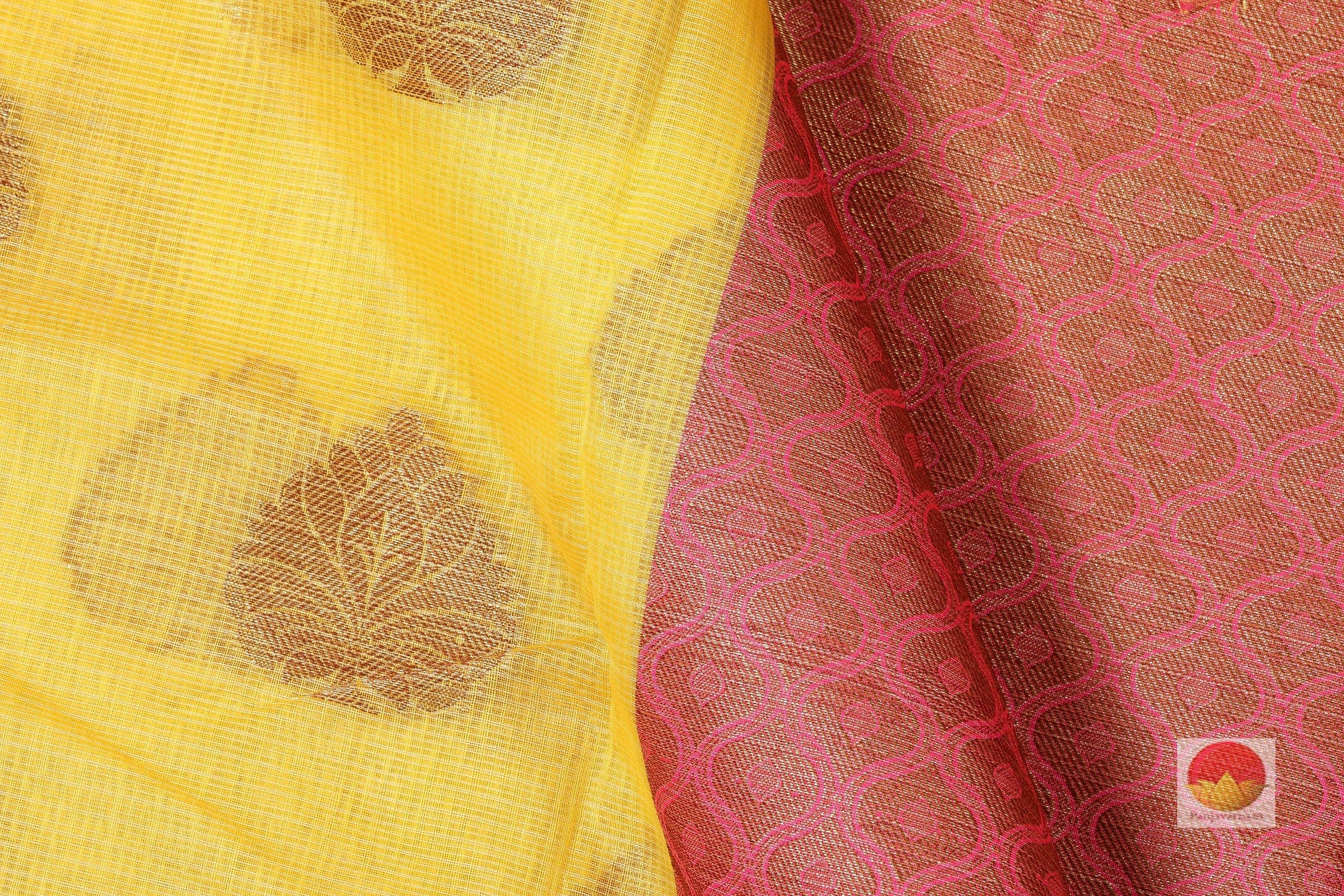 Lite Weight Banarasi Silk Cotton Saree - PSC 203 - Silk Cotton - Panjavarnam PSC 202