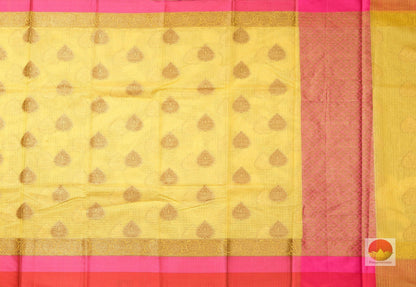 Lite Weight Banarasi Silk Cotton Saree - PSC 203 - Silk Cotton - Panjavarnam PSC 202