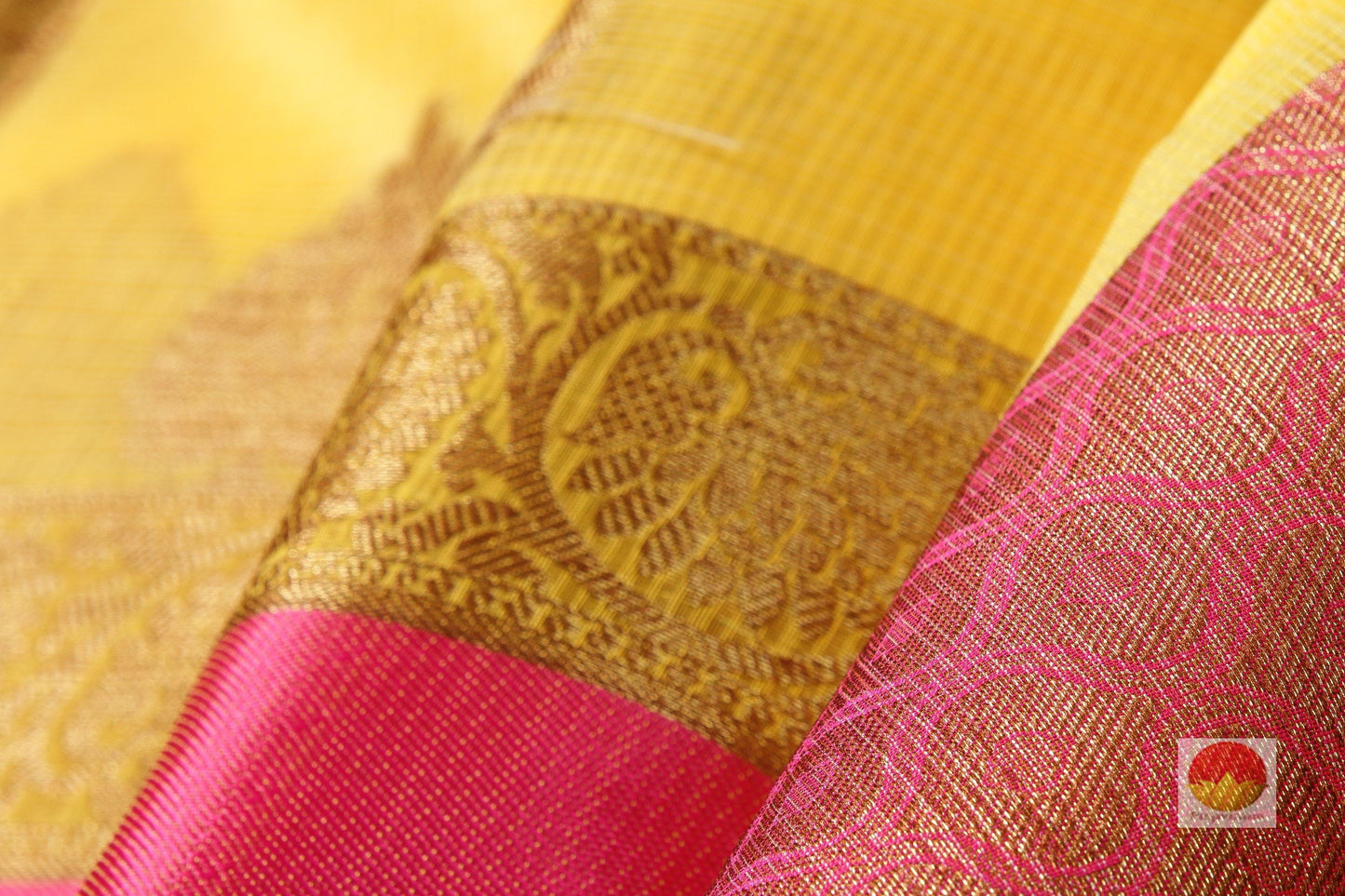 Lite Weight Banarasi Silk Cotton Saree - PSC 203 - Silk Cotton - Panjavarnam PSC 202