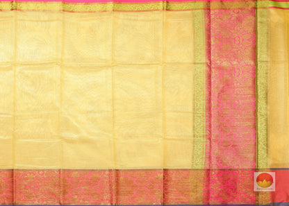 Lite Weight Banarasi Silk Cotton Saree - PSC 205 - Silk Cotton - Panjavarnam PSC 205