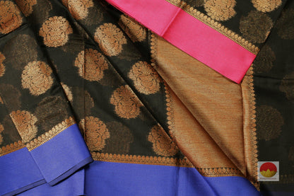 Lite Weight Banarasi Silk Cotton Saree - PSC 206 - Silk Cotton - Panjavarnam PSC 206