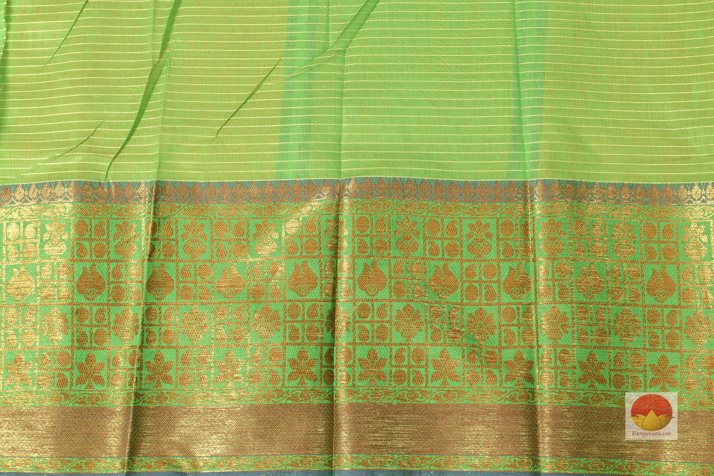 Lite Weight Banarasi Silk Cotton Saree - PSC 214 - Silk Cotton - Panjavarnam