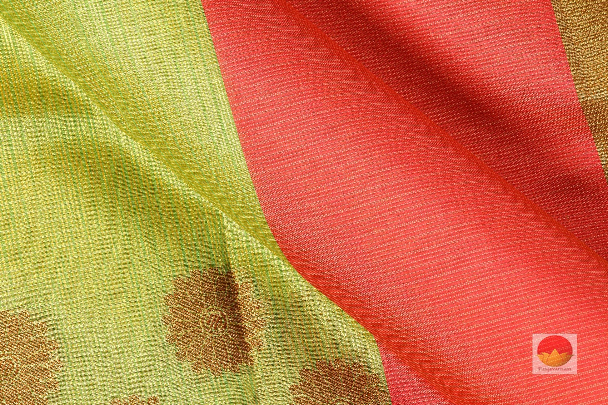 Lite Weight Banarasi Silk Cotton Saree - PSC 218 - Silk Cotton - Panjavarnam