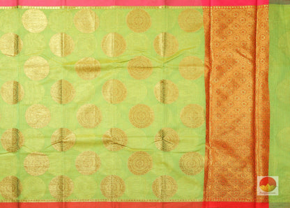 Lite Weight Banarasi Silk Cotton Saree - PSC 219 - Silk Cotton - Panjavarnam