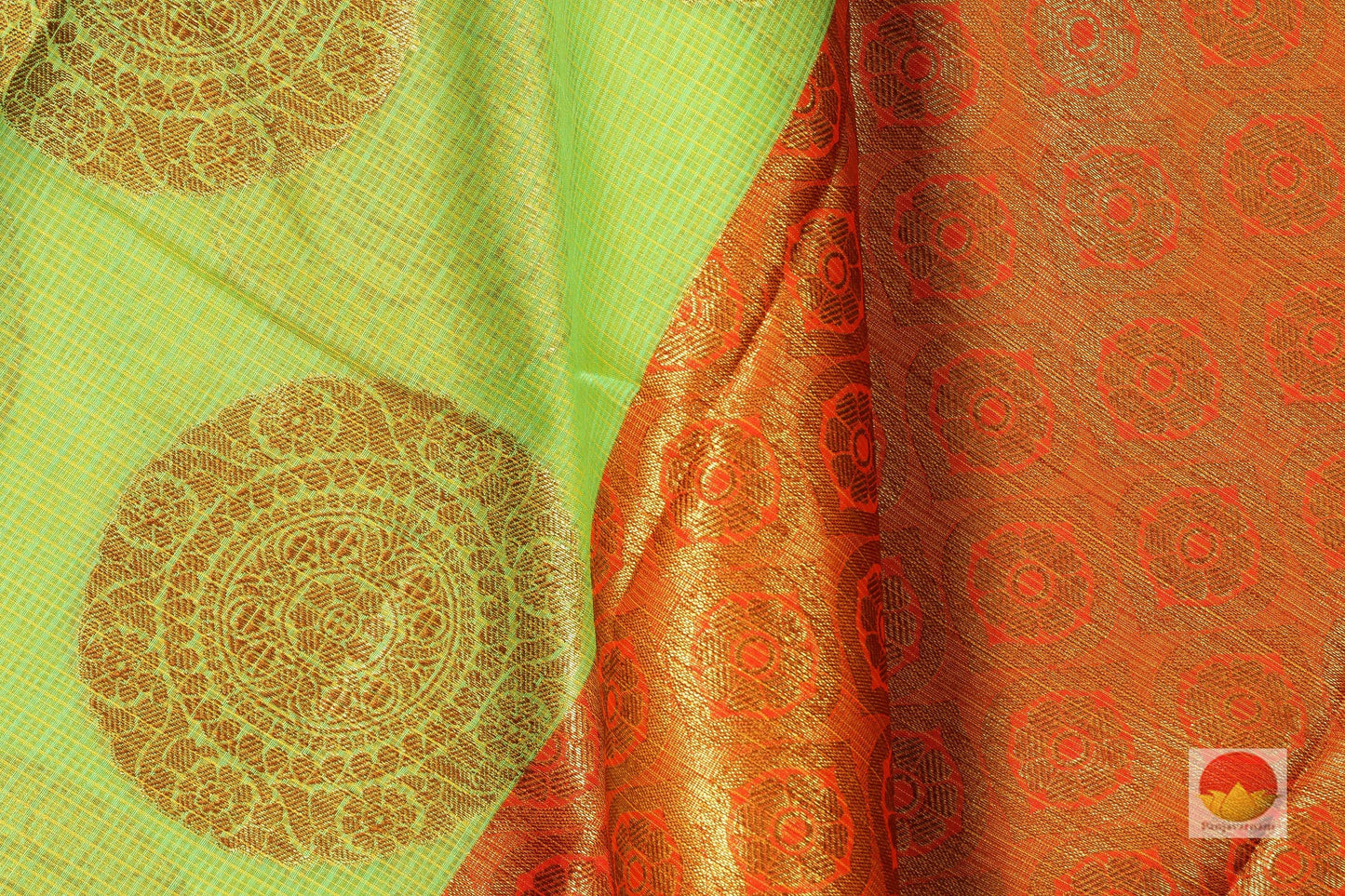 Lite Weight Banarasi Silk Cotton Saree - PSC 219 - Silk Cotton - Panjavarnam PSC 219