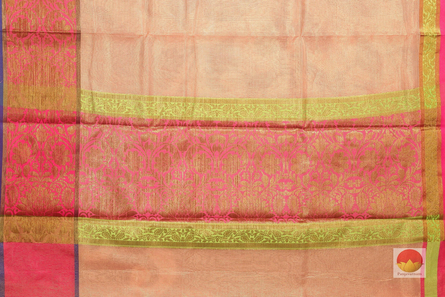 Lite Weight Banarasi Silk Cotton Saree - PSC 230 - Silk Cotton - Panjavarnam
