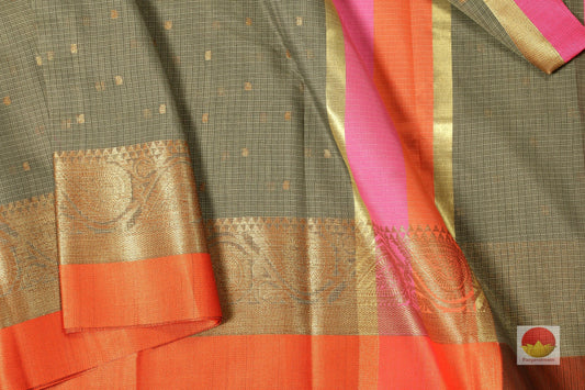 Lite Weight Banarasi Silk Cotton Saree - PSC 231 - Silk Cotton - Panjavarnam