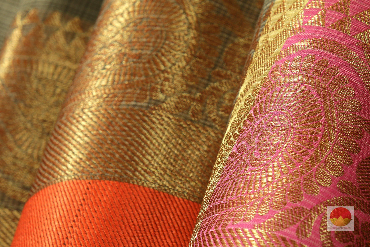 Lite Weight Banarasi Silk Cotton Saree - PSC 231 - Silk Cotton - Panjavarnam PSC 231