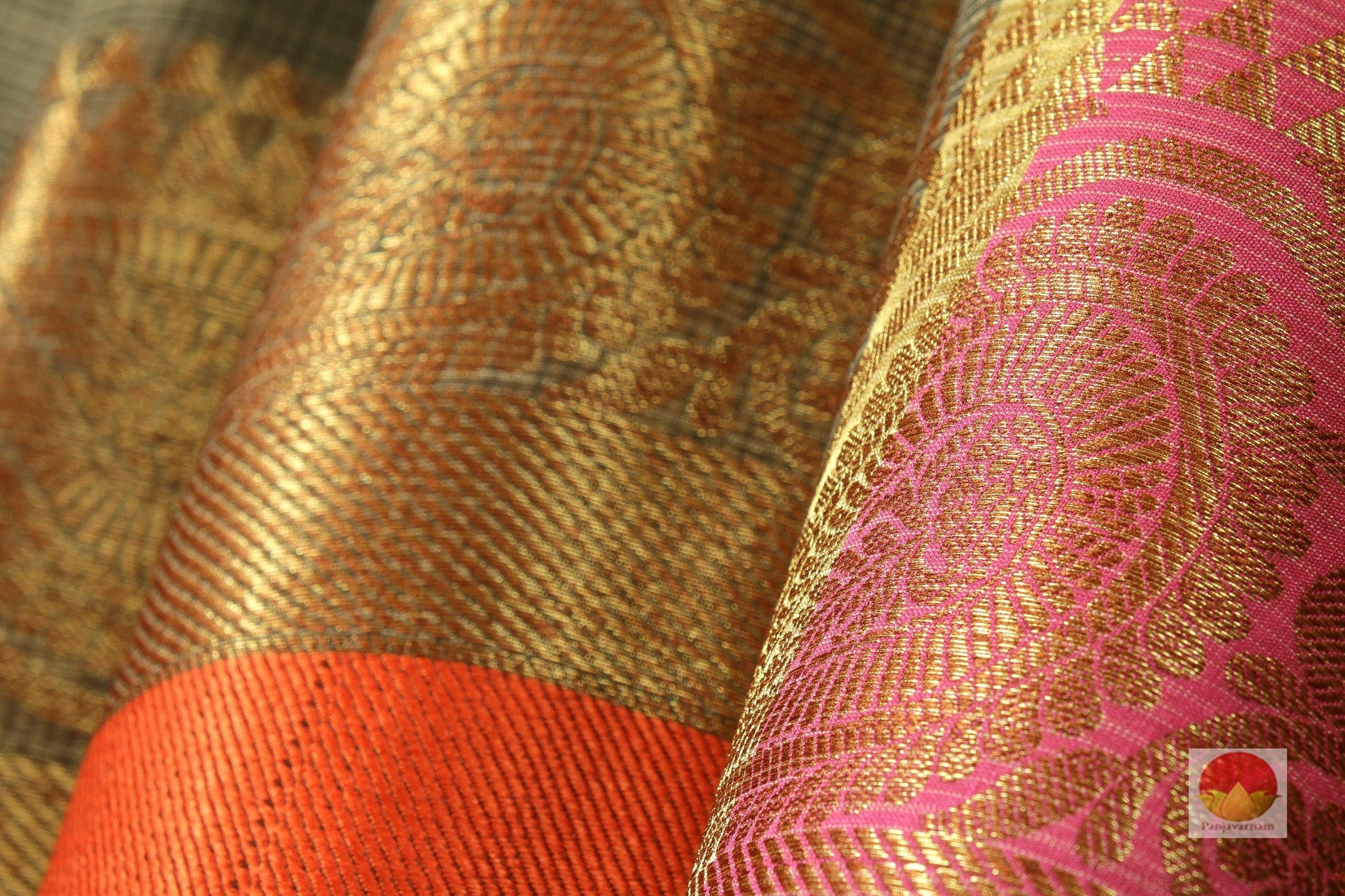 Lite Weight Banarasi Silk Cotton Saree - PSC 231 - Silk Cotton - Panjavarnam PSC 231