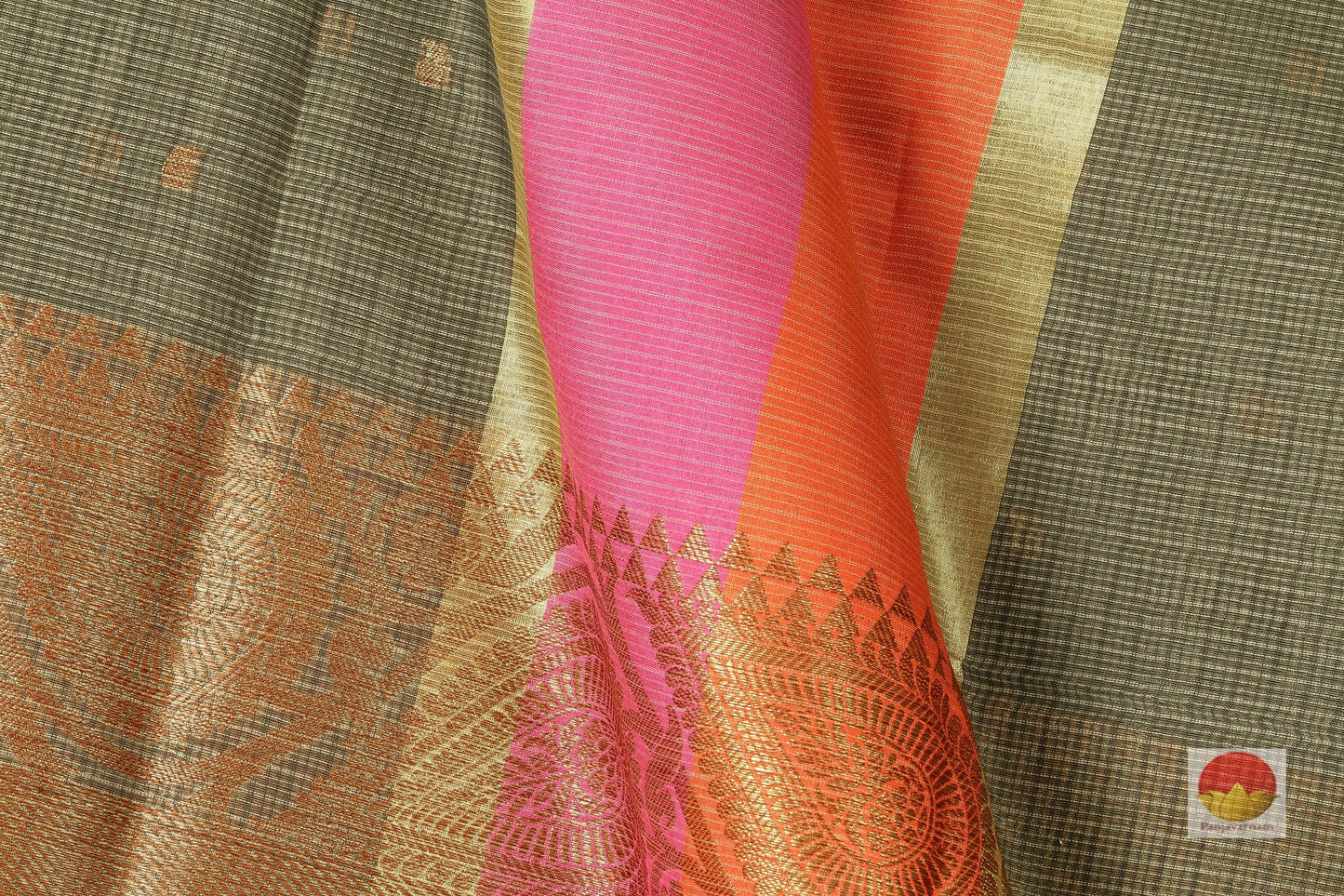 Lite Weight Banarasi Silk Cotton Saree - PSC 231 - Silk Cotton - Panjavarnam PSC 231