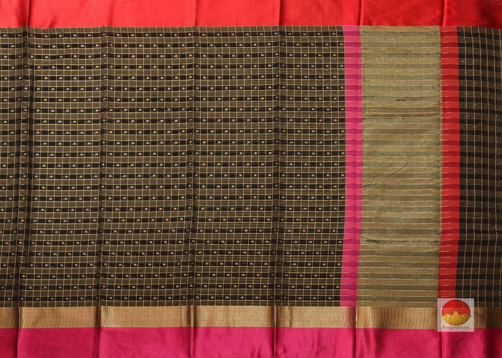 Lite Weight Banarasi Silk Cotton Saree - PSC 240 - Silk Cotton - Panjavarnam