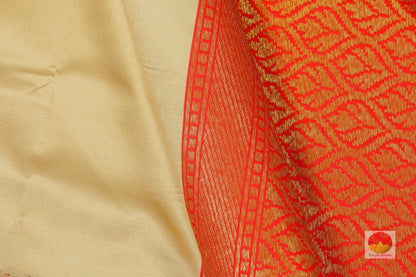 Lite Weight Banarasi Silk Cotton Saree - PSC 253 - Silk Cotton - Panjavarnam